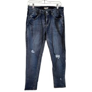 Sky and Sparrow Distressed Jeans Dark Wash Denim Casual Size‎ 5